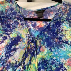 Rock47 Sheer Multicolored Top